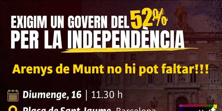 L'ANC torna a manifestar-se per demanar un govern independentista