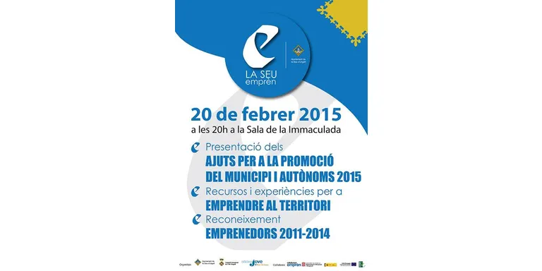 Acte públic 'La Seu emprèn 2015', a la Sala de la Immaculada