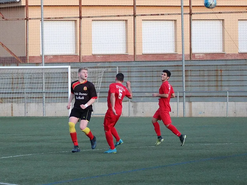 Sebas va ser l'autor del gol a Terrassa / Arxiu