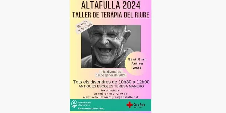 Un taller de riure ofereix a les persones grans d'Altafulla gaudir d'una estona distesa mentre afavoreixen la seva salut mental