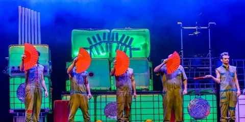 EL GRUPO DE PERCUSIÓN TOOM PAK ACTÚA ESTE VIERNES EN LA PLAZA URDANIBIA