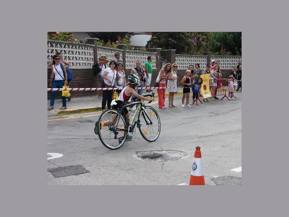 Una imatge d'un dels Triatlons organitzats pel CNR / Foto: CNR / El Gra
