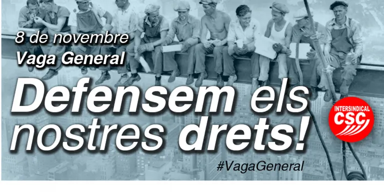 Previsions de seguiment desigual de la jornada de vaga general a Agramunt
