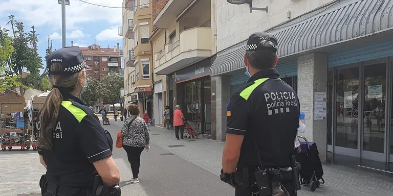 Crida de la Policia Local de Pineda a la "responsabilitat i sentit comú" per portar la mascareta
