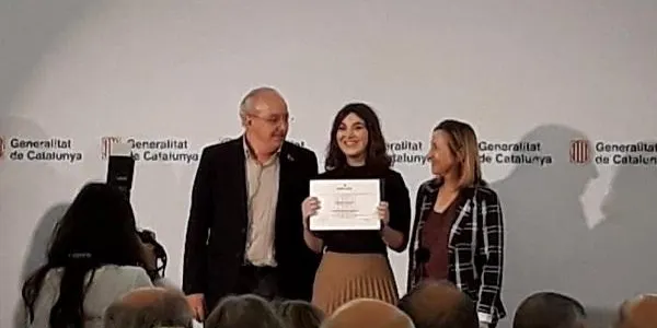 Eva Ferré, de l’Institut d’Altafulla, distingida amb el Premi Extraordinari de Batxillerat del passat curs