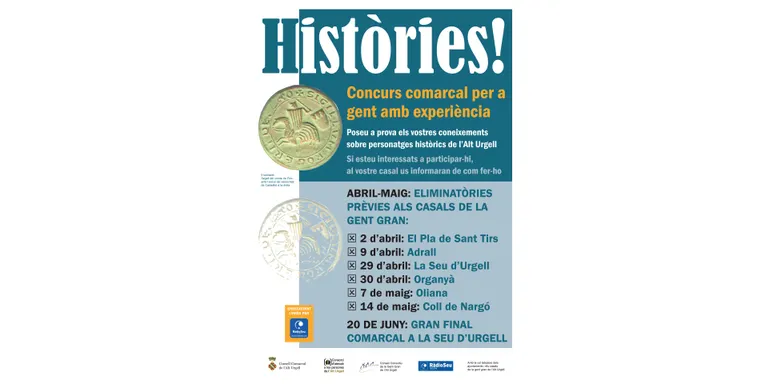 L'Alt Urgell posa en marxa el concurs 'Històries!', adreçat a la gent gran