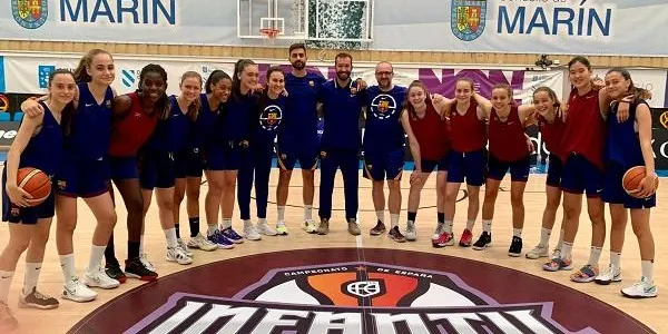 Natàlia Fanjul destaca en el debut del Barça en el Campionat d’Espanya Infantil de Bàsquet