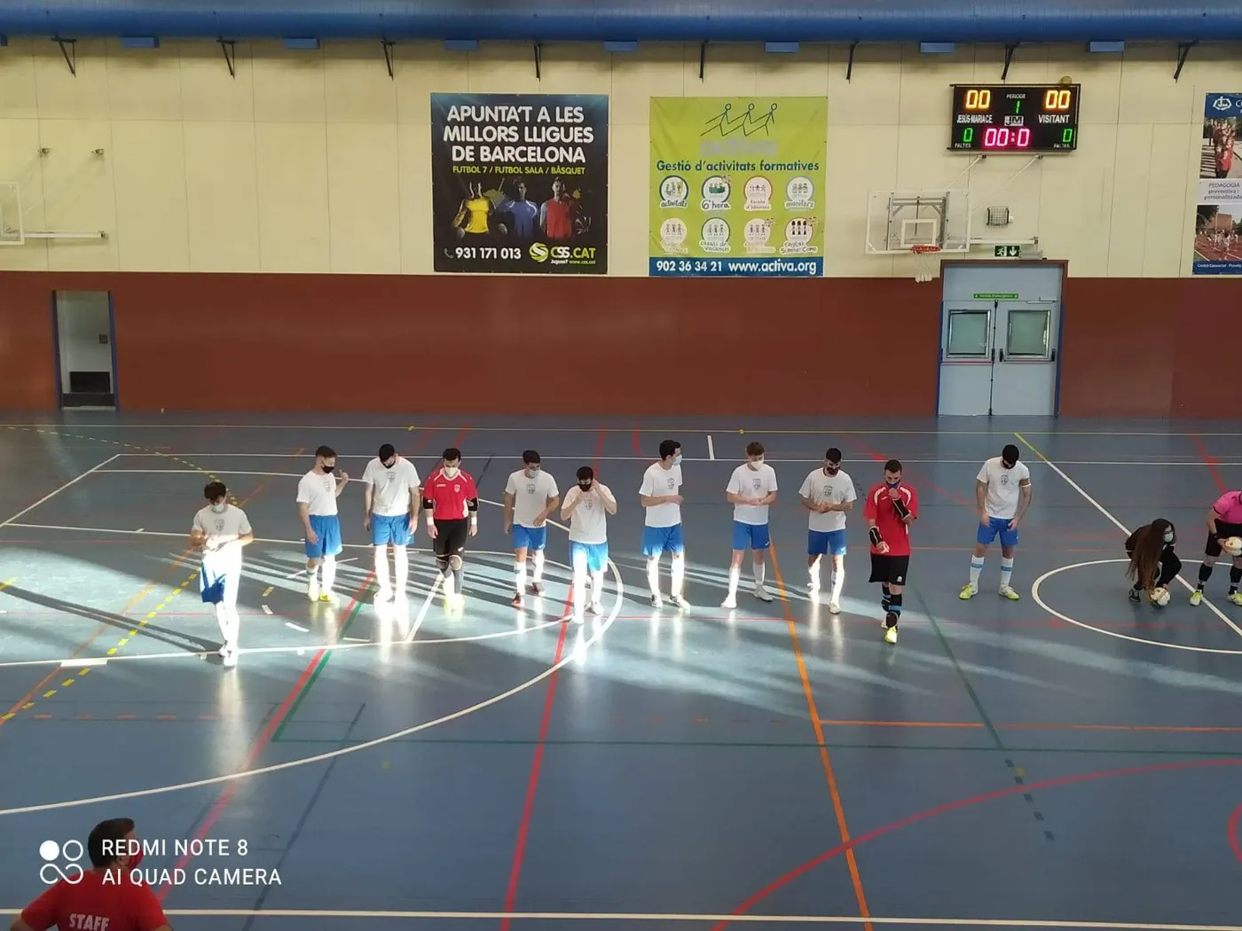 El masculí de futsal cau per 8 a 3 al primer partit de la segona fase