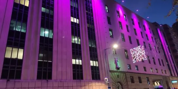L'hospital de Santa Tecla il·lumina la façana coincidint amb el 850è aniversari dels seus orígens a Tarragona