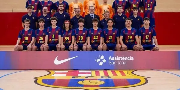El rodenc Hugo Ramírez, subcampió d’Espanya cadet d’handbol amb el Barça