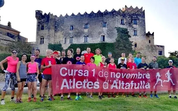 Foto: Atletes d'Altafulla