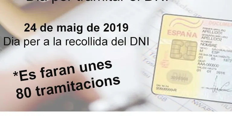 Nova data per tramitar el DNI a Agramunt