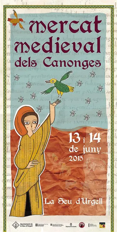 El Mercat Medieval dels Canonges de la Seu se celebrarà el 13 i 14 de juny