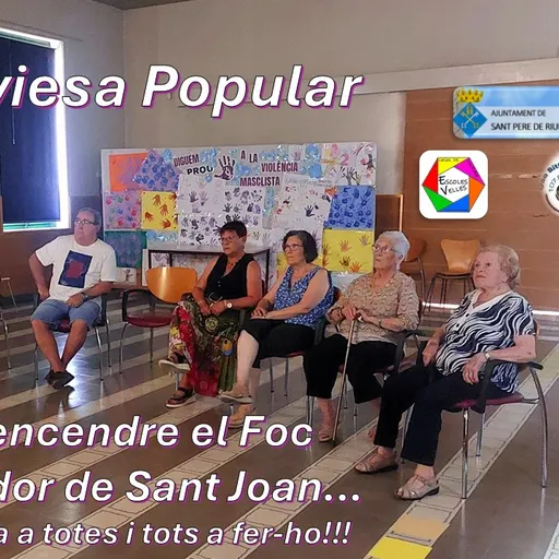 SAVIESA POPULAR encén el Foc purificador de Sant Joan... i ens anima a totes i tots a fer-ho!!!