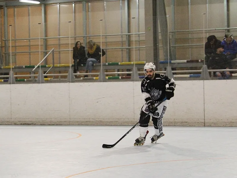 El jugador i entrenador del Cent Patins, Xavi Porqueras / Arxiu