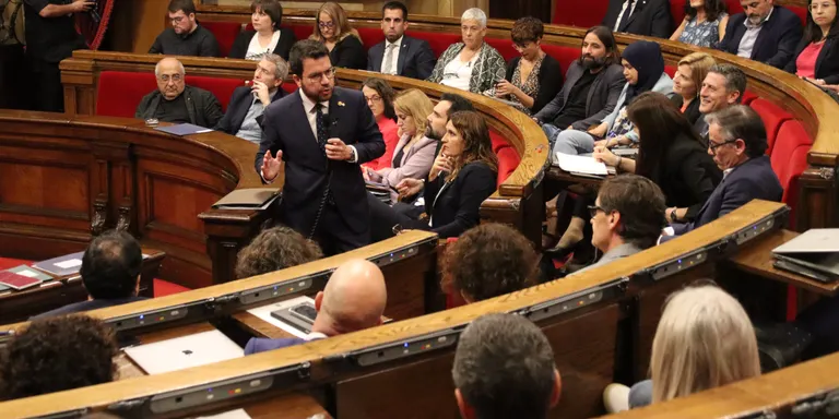 Aragonès, sobre el "front democràtic": "No es tracta d'una papereta d'un dia, ha de ser una aliança de fons, constant"