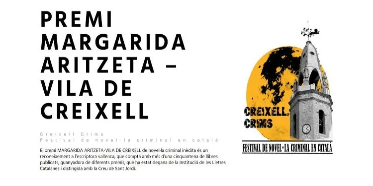 Es convoca el III Premi Margarida Aritzeta – Vila de Creixell de novel·la criminal