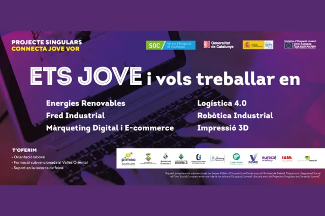 Arrenca una nova edició del programa Connecta Jove VOR per formar i inserir 120 joves de la comarca al mercat laboral