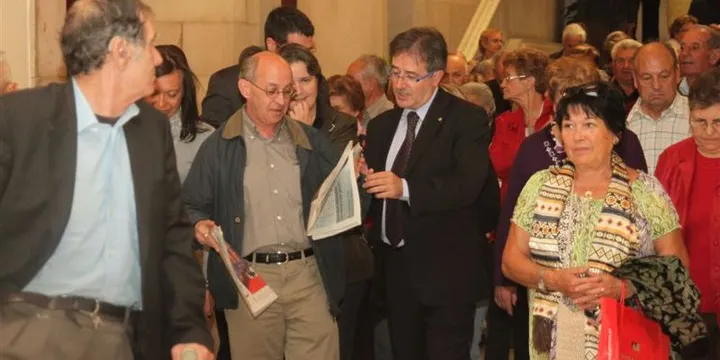 Dol per la mort de l'activista cultural urgellenc Pere Riu