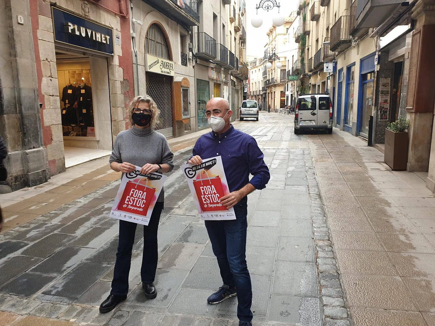 Primer dia de la campanya comercial “Fora Estocs”