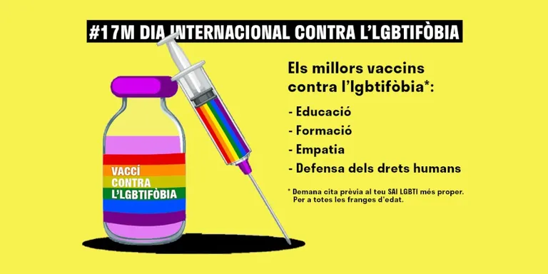 El Consell Comarcal commemora el Dia Internacional contra la LGBTI-fòbia