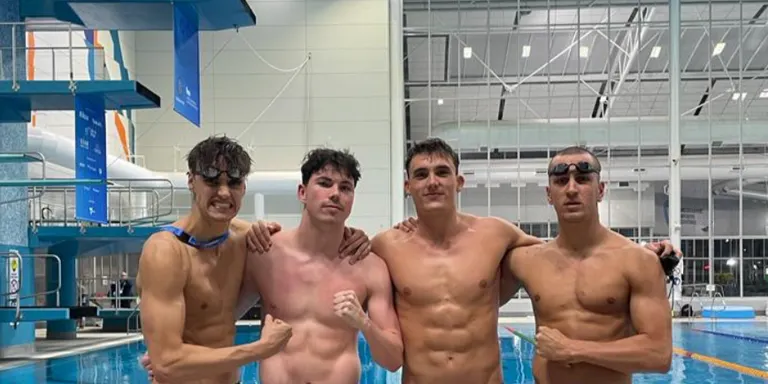 Rècord i classificació per la final del campionat del Món de natació 4x50m lliures