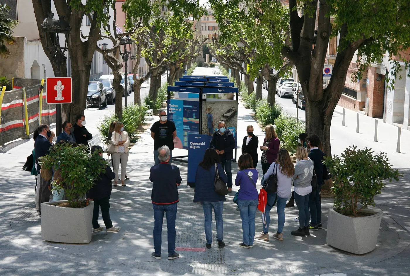 L’exposició “Operació Aigua” s’instal·la al passeig dels Caputxins