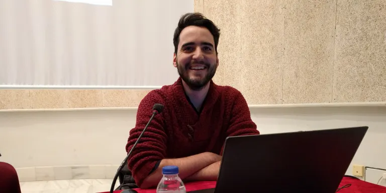 Xerrada de l'urgellenc Arnau Navinés amb motiu de la Setmana Europea de la Ciència