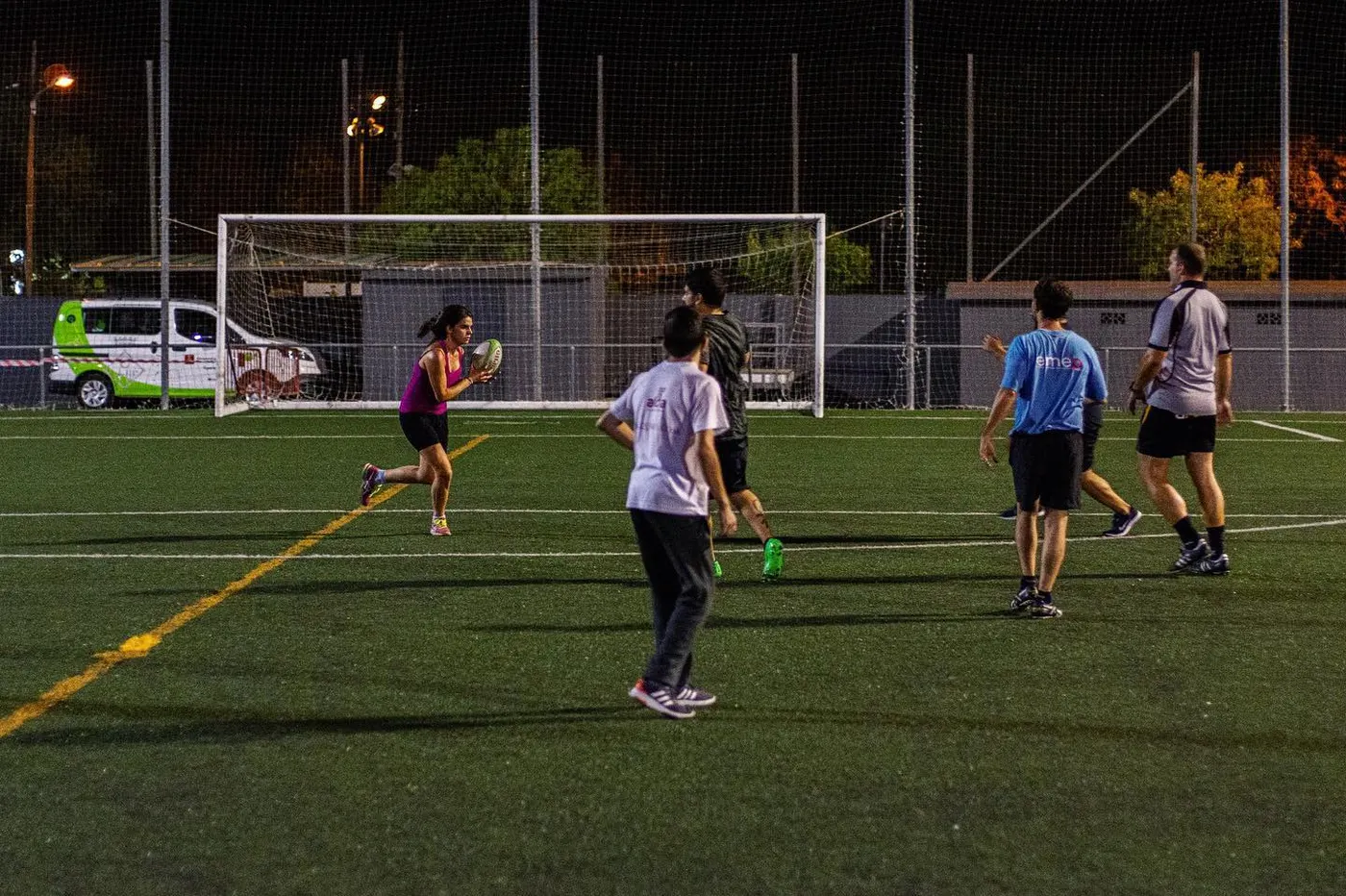 L'equip de Touch Rugby podrà celebrar el triangular amistós de pretemporada