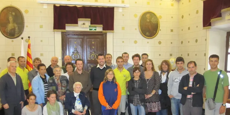 Homenatge a Jordi Domenjó a l'Ajuntament de la Seu