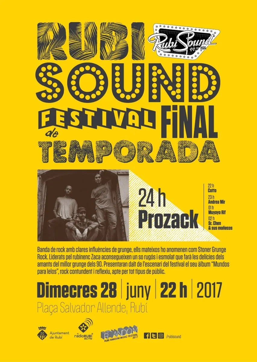 Tots fem Rubisound 2017 - 24h - PROZACK