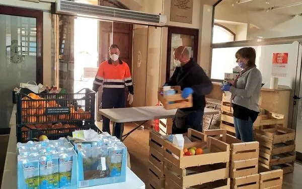 Càritas Altafulla atén una vintena més de famílies arran de la crisi per la pandèmia