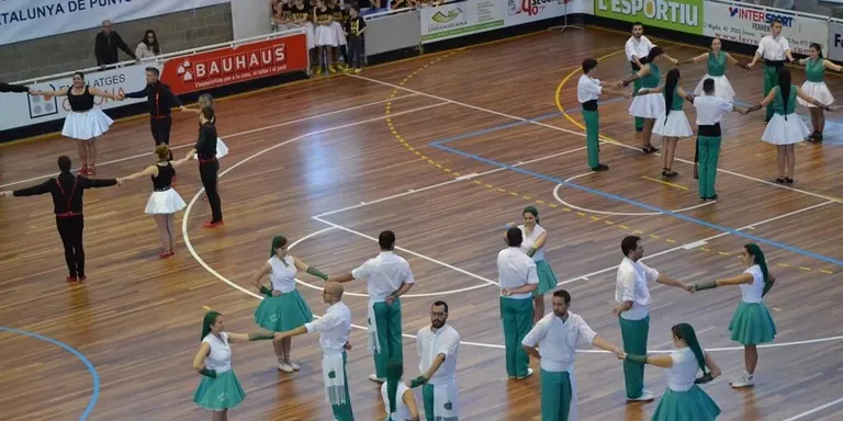 El Grup Sardanista Estol, al campionat de Catalunya de Punts Lliures 2019