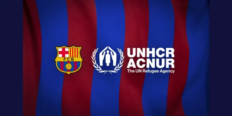 El Barça firma un acord amb ACNUR