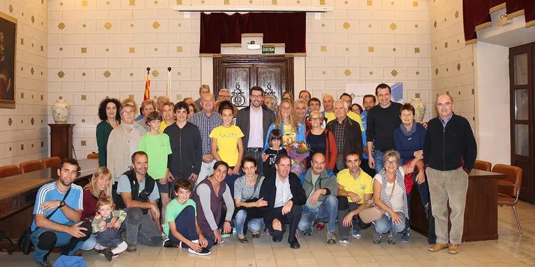Recepció institucional a la palista urgellenca Núria Vilarrubla pels seus èxits esportius