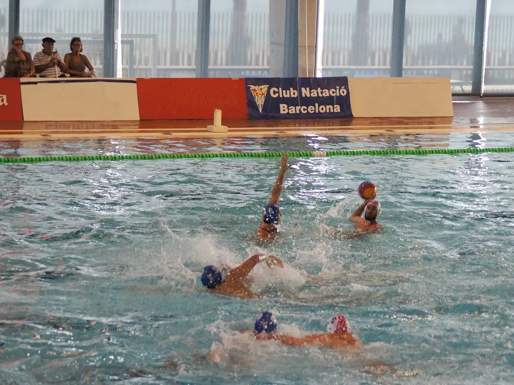 Bona imatge dels nostres a les instal·lacions del CN Barcelona