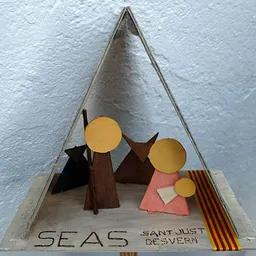 Entrevistes de la Justa del 28/11/2019 — Col·locació del pessebre 2019 de les CES de Sant Just al Roc del Comptador (Alt Empordà) - episode art