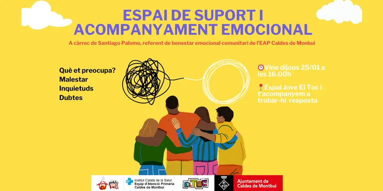 L’Ajuntament i el CAP de Caldes creen un espai de suport emocional per a joves