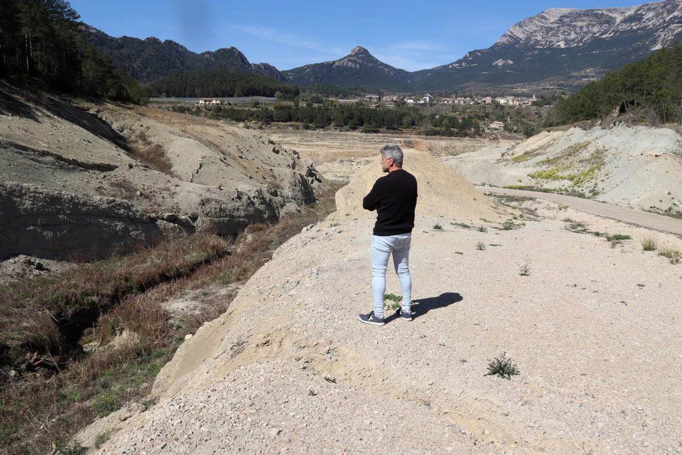 <strong>La falta d'aigua a la Llosa del Cavall posa en perill els recursos turístics de la zona</strong>