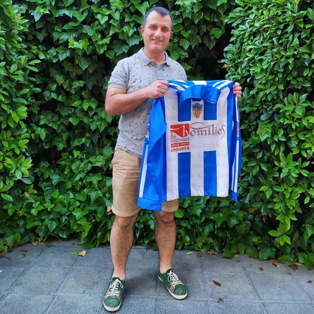 Ferran Vidal, nou entrenador del CF Organyà (Foto: CF Organyà)