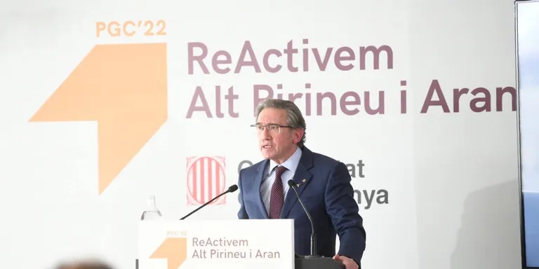 Els pressupostos 2022 de la Generalitat preveuen una injecció directa de 44,1 milions d'euros a l'Alt Pirineu i Aran