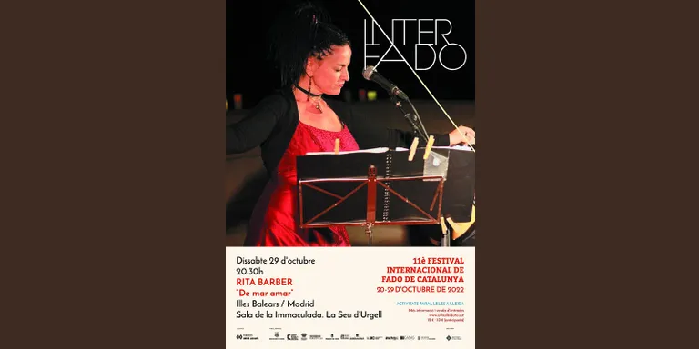 Rita Barber, en concert a la Seu d'Urgell dins l'11è Festival Internacional de Fado de Catalunya