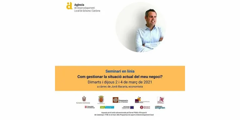 L'Agència organitza un seminari en línia sobre la gestió de la situació actual del negoci