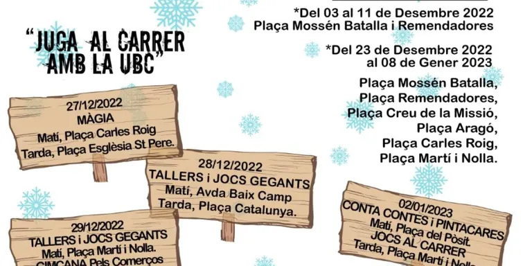 La Unió de Botiguers de Cambrils dinamitza el Nadal al municipi amb diferents activitats
