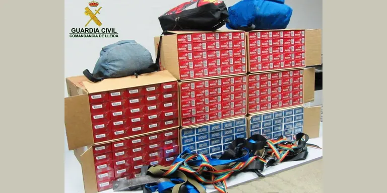 La Guàrdia Civil decomissa tabac de contraban per valor de més de 12.700 euros