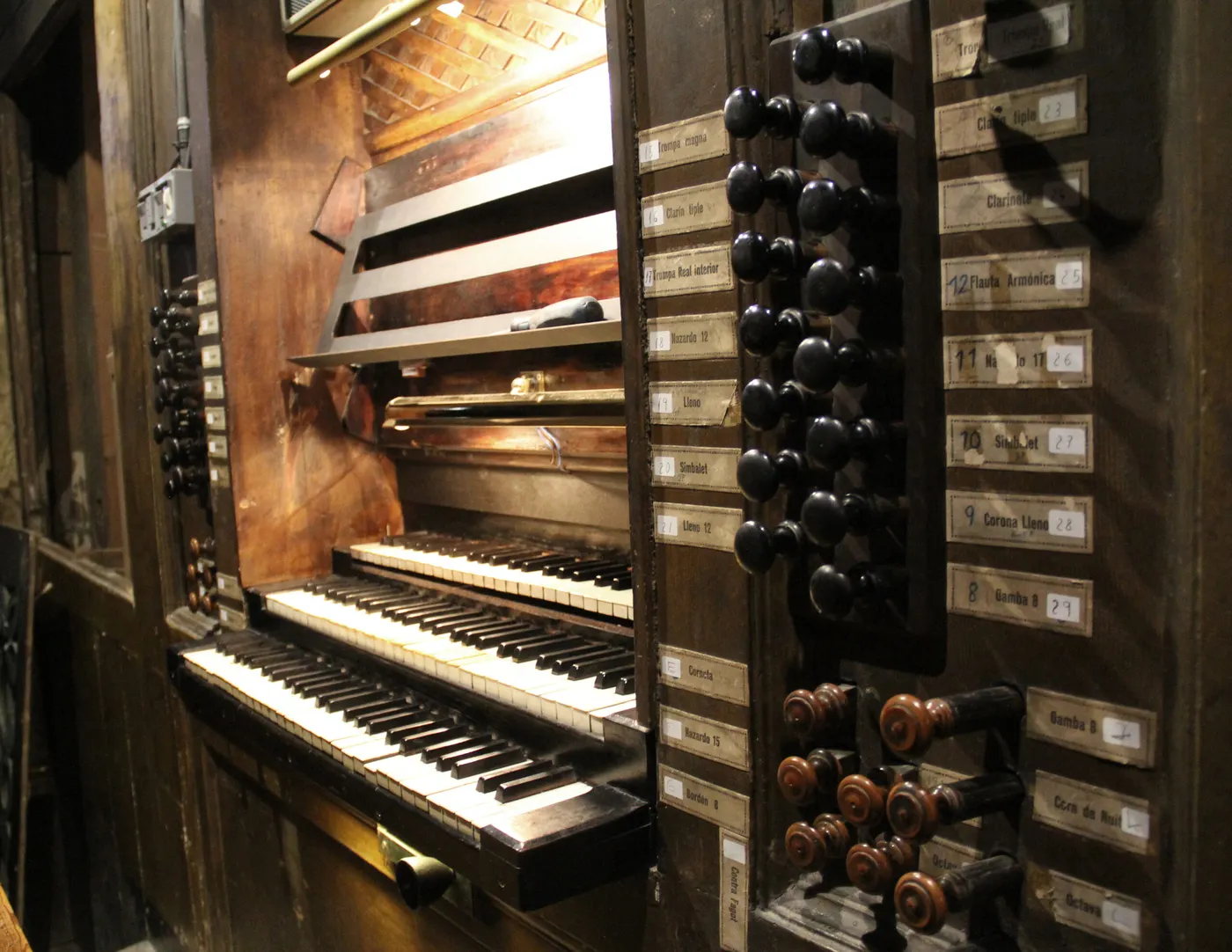 La visita guiada a l'interior de l'orgue inclourà un tast musical en directe