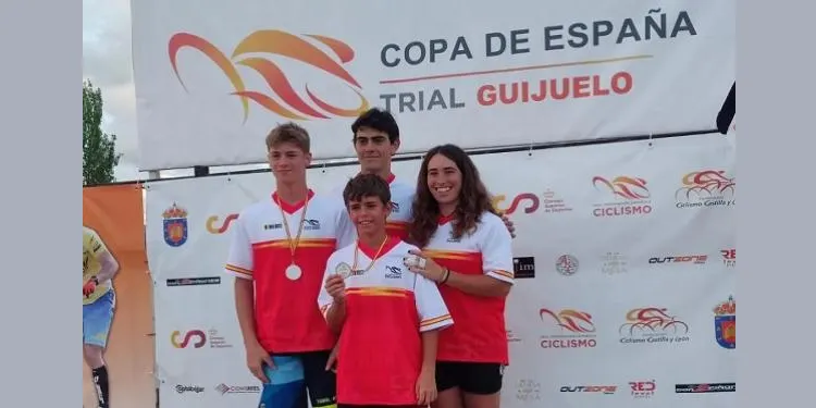 El creixellenc Axel Méndez es proclama campió de la Copa d’Espanya de Trial 2023