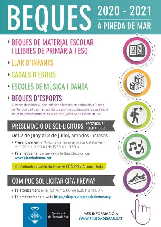 S'obre el termini per demanar beques en l'àmbit educatiu
