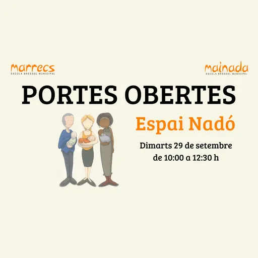 L’Espai Nadó obre les portes a les famílies amb infants de fins a 10 mesos
