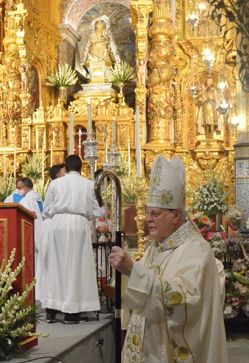 Las emotivas palabras de Carlos Amigo Vallejo a la Virgen de Consolación en su última entrevista en Utrera